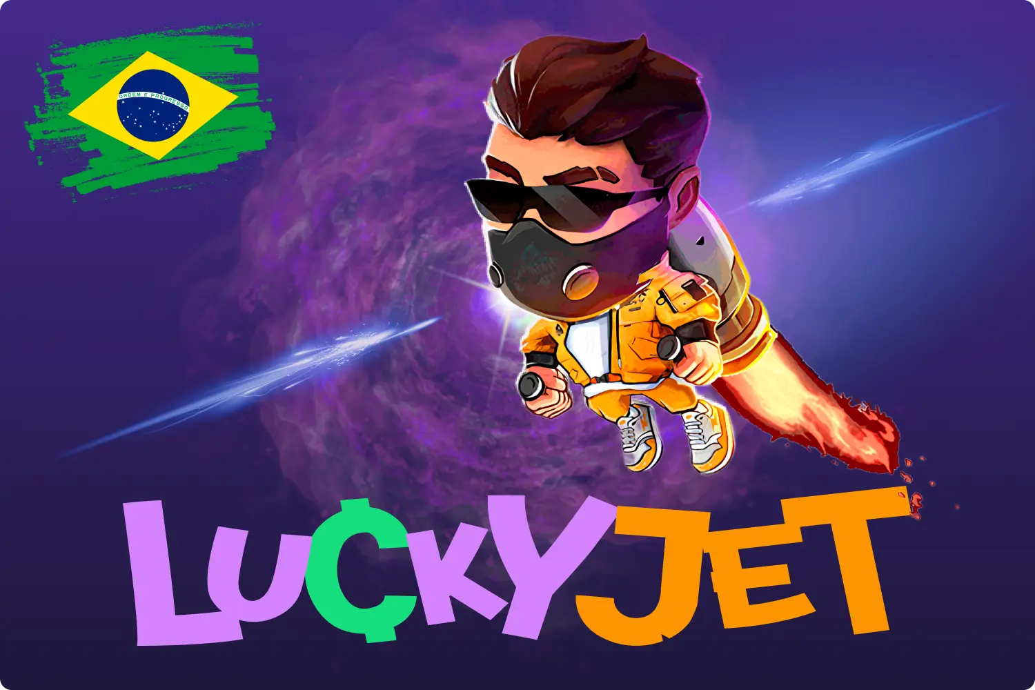 Os jogadores do Brasil podem lançar o jogo Lucky Jet no site oficial da 1win
