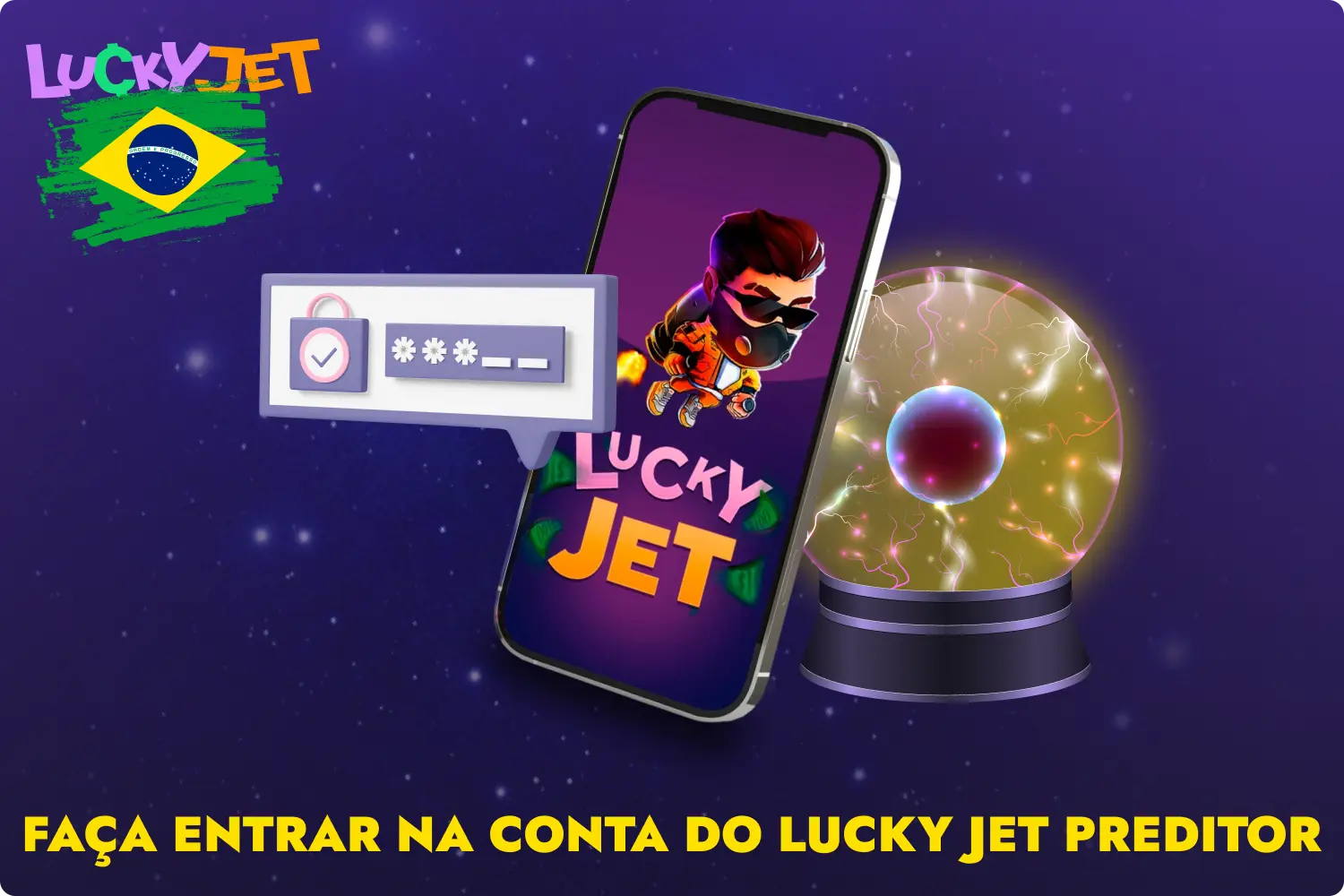 Depois de iniciarem sessão no Lucky Jet Preditor, os jogadores do Brasil poderão receber previsões vencedoras