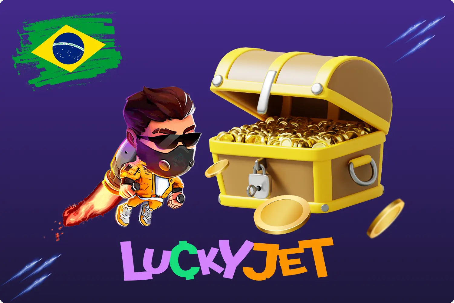 Os jogadores brasileiros podem levantar dinheiro do 1win Lucky Jet com apenas alguns cliques